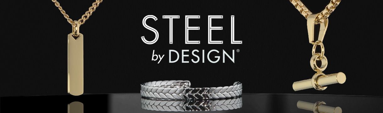 Steel by Design jewellery